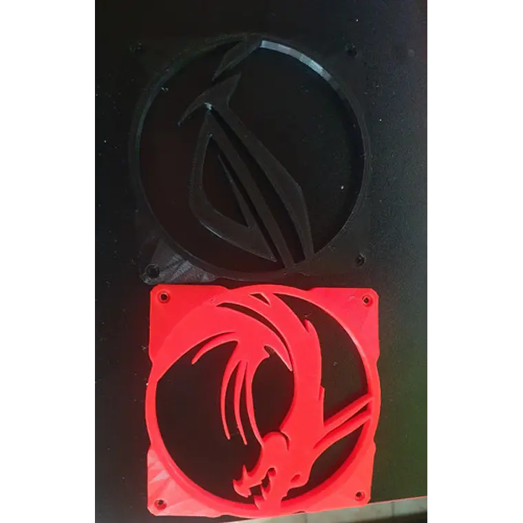 Skin O Parrilla Para Ventiladores De 140mm  (logo Asus-msi) 12