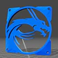 Skin O Parrilla Para Ventiladores De 140mm  (logo Asus-msi) - Miniatura 14
