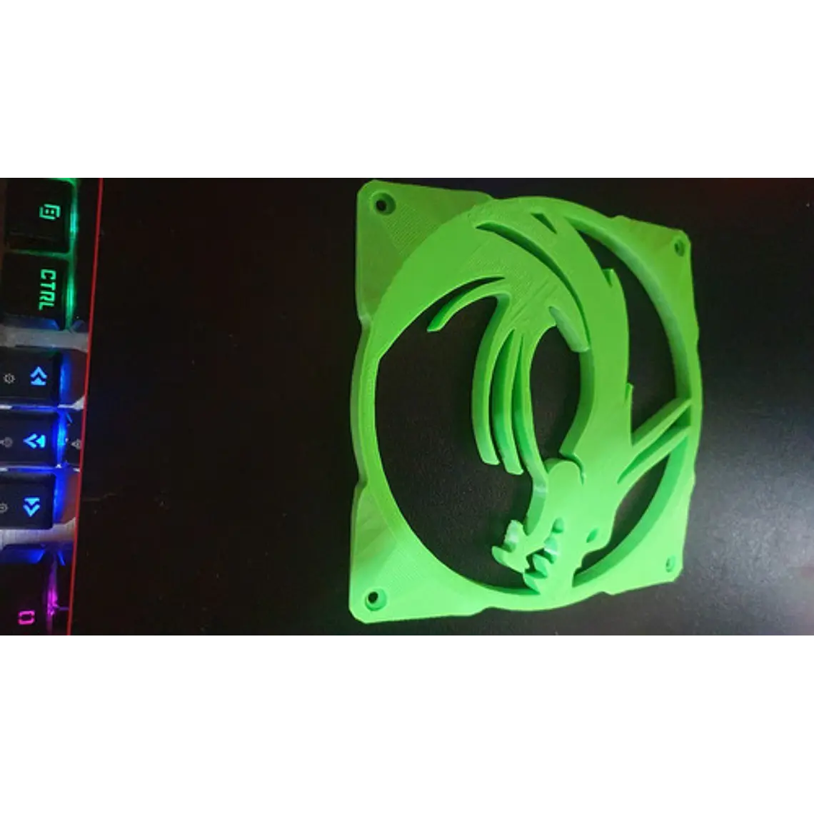 Skin O Parrilla Para Ventiladores De 140mm  (logo Asus-msi) 21