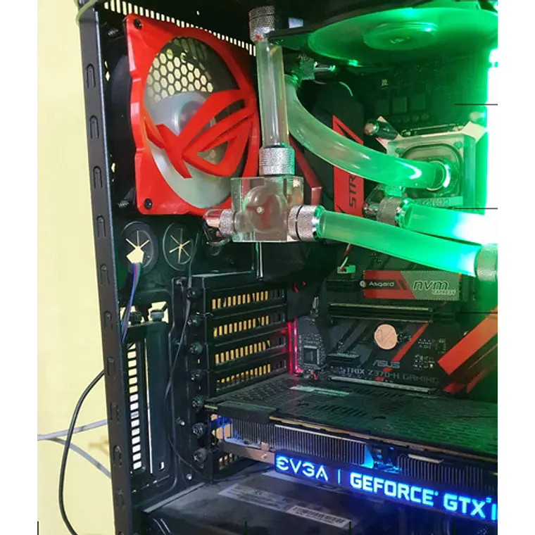 Skin O Parrilla Para Ventiladores De 120mm  (logo Asus-msi) 5