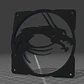 Skin O Parrilla Para Ventiladores De 120mm  (logo Asus-msi) - Miniatura 10
