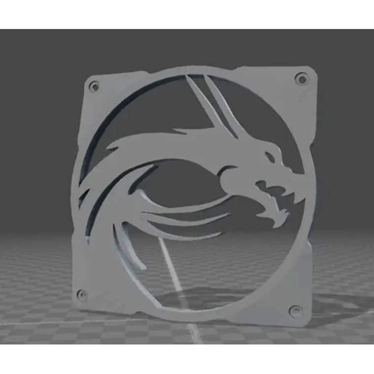 Skin O Parrilla Para Ventiladores De 120mm  (logo Asus-msi) 17