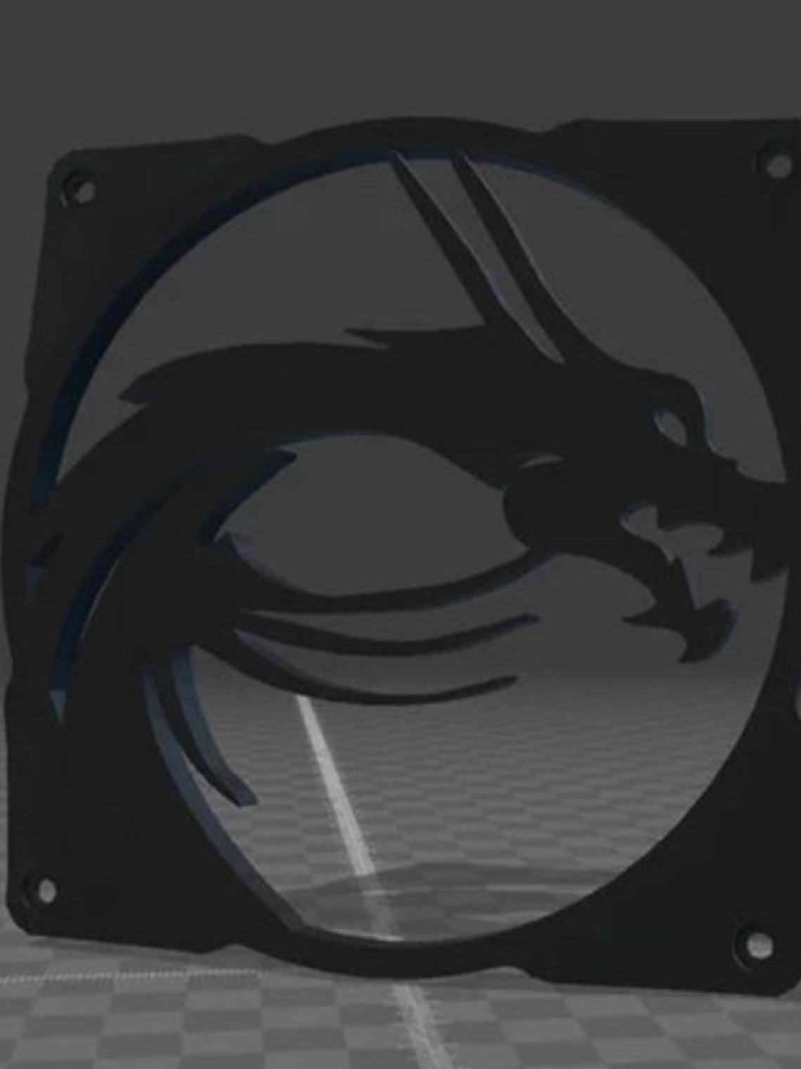 Skin O Parrilla Para Ventiladores De 80mm  (logo Asus-msi) 10