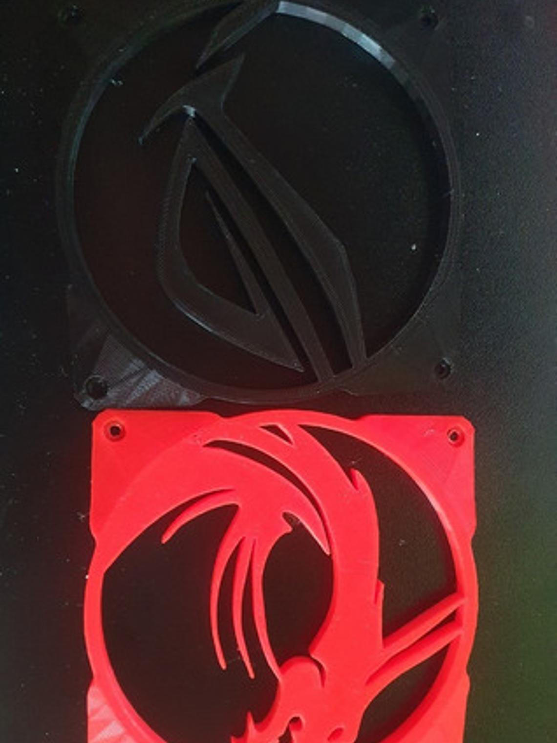 Skin O Parrilla Para Ventiladores De 80mm  (logo Asus-msi) 12