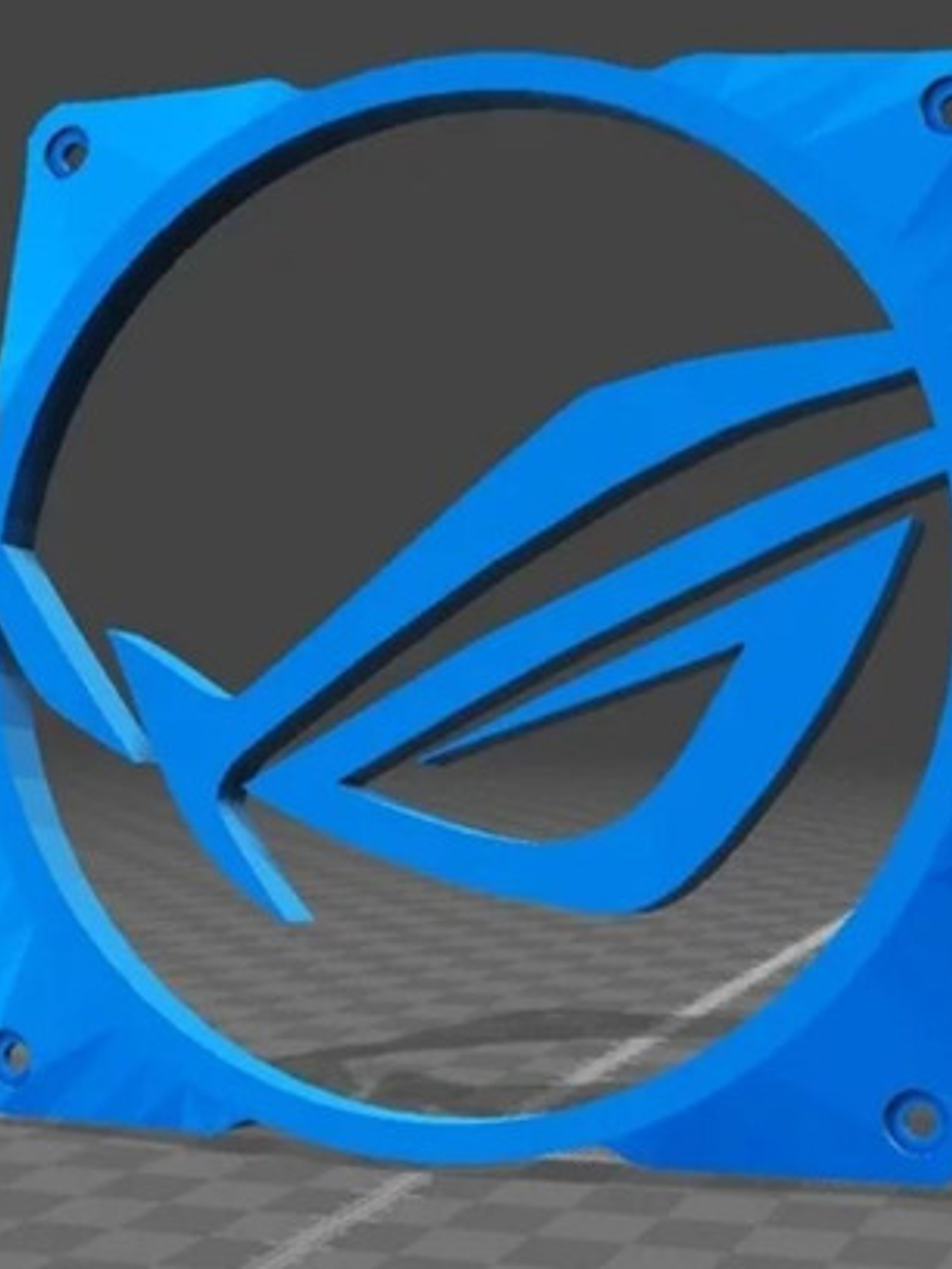 Skin O Parrilla Para Ventiladores De 80mm  (logo Asus-msi) 15