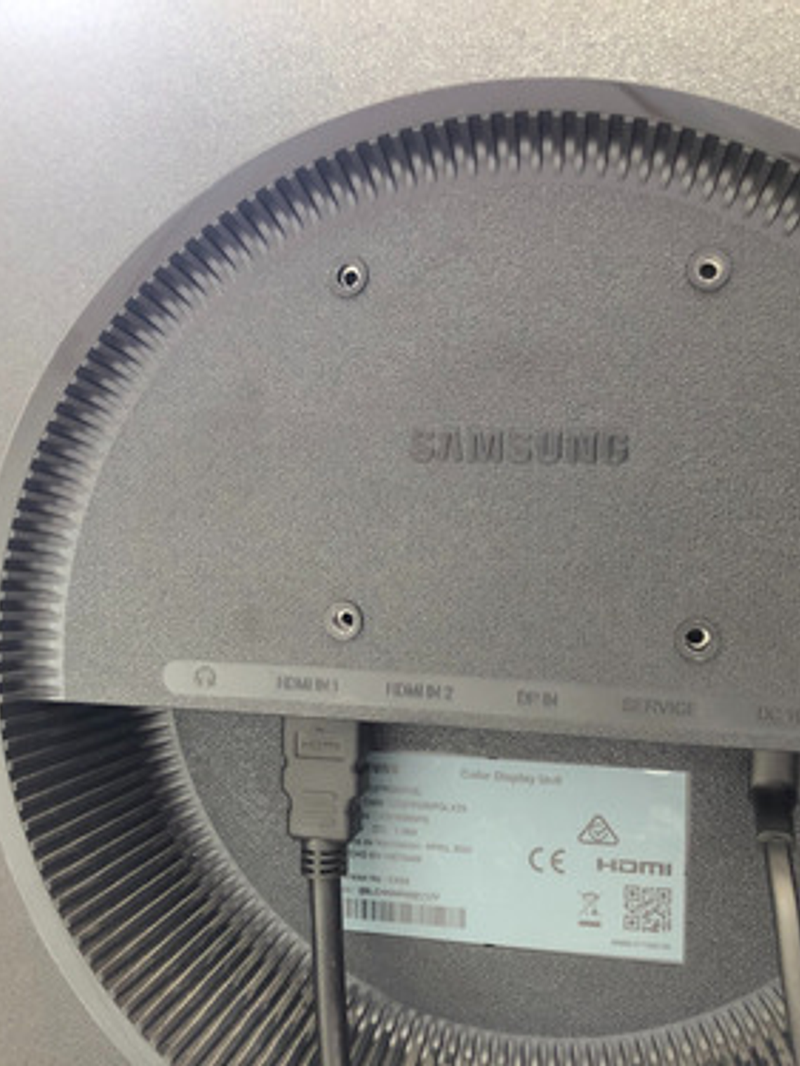 Adaptador Vesa Monitor Samsung C27rg50 - Lc27rg50fqlxzs 5