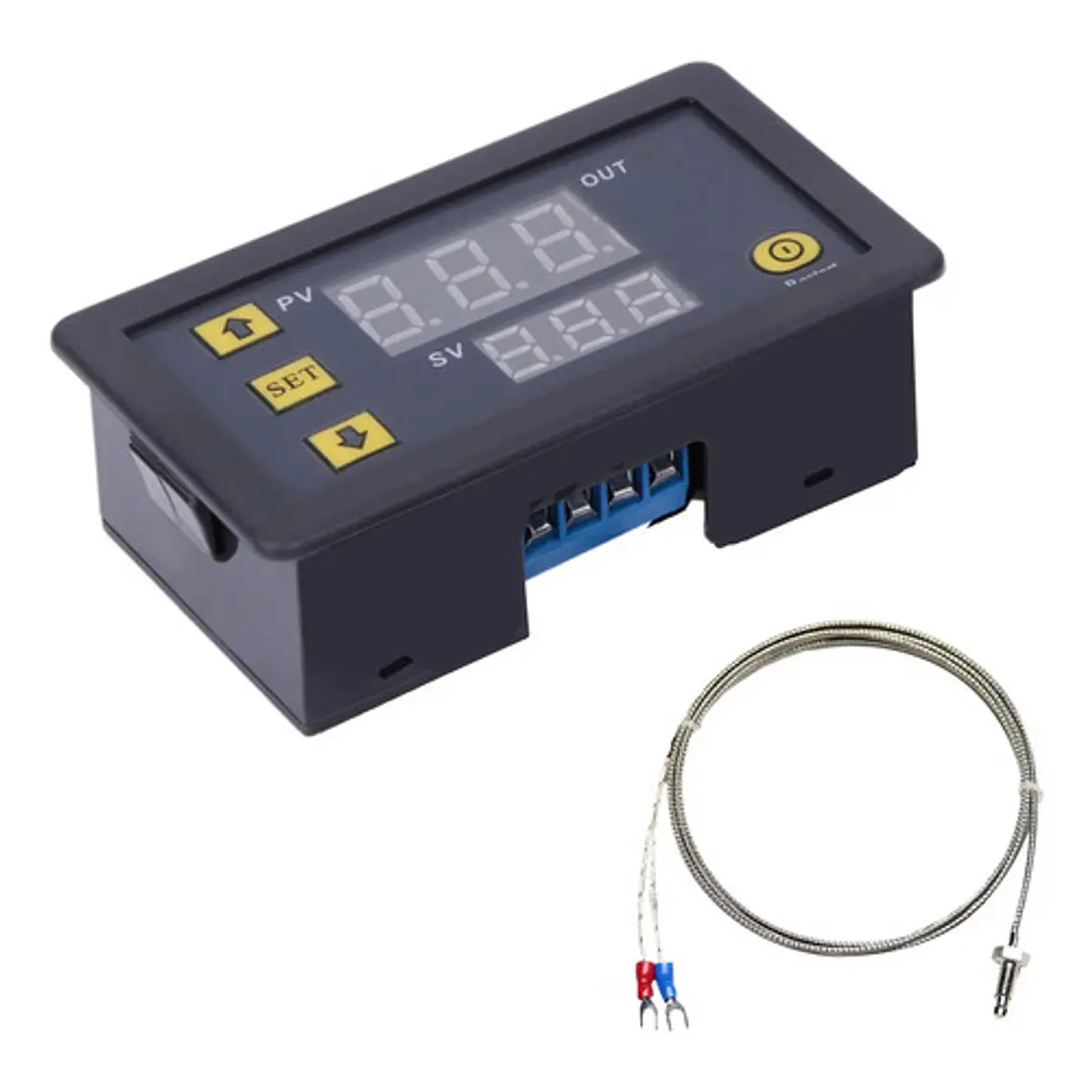Controlador De Temperatura W3220 12v Tipo K -60 A 500 Grados 2