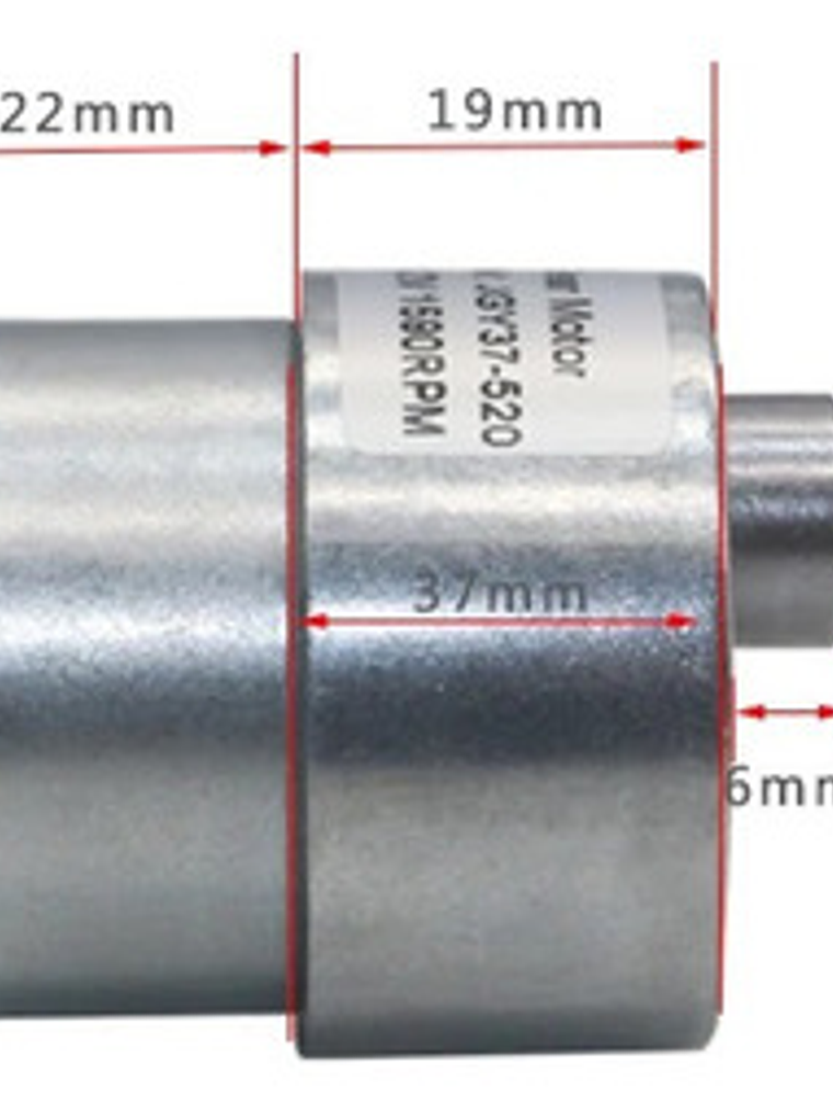 Motorreductor 12v Para Maquina Extrusora 3d Pet-tronic 3