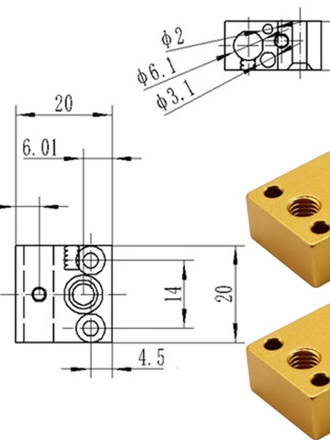 Boque Calentador Maquina Extrusora Pet 3d Pet-tronic 2