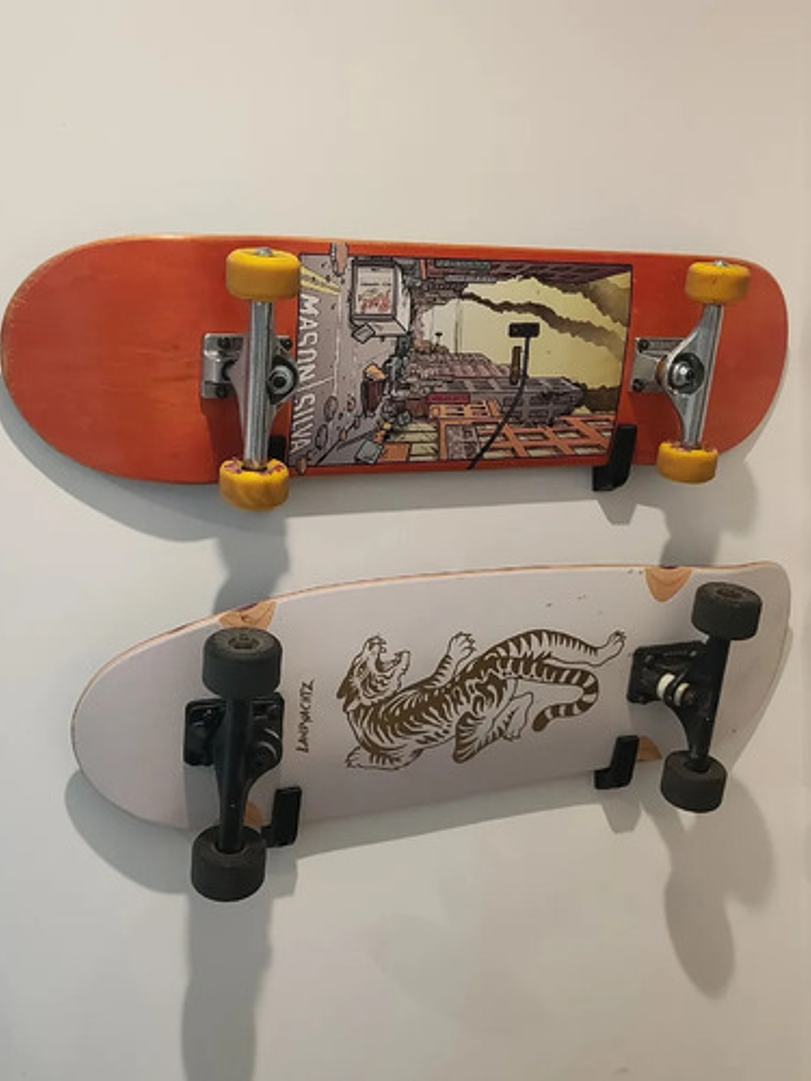 Kit Soporte Muro - Pared Longboard - Skate  - Patineta 5