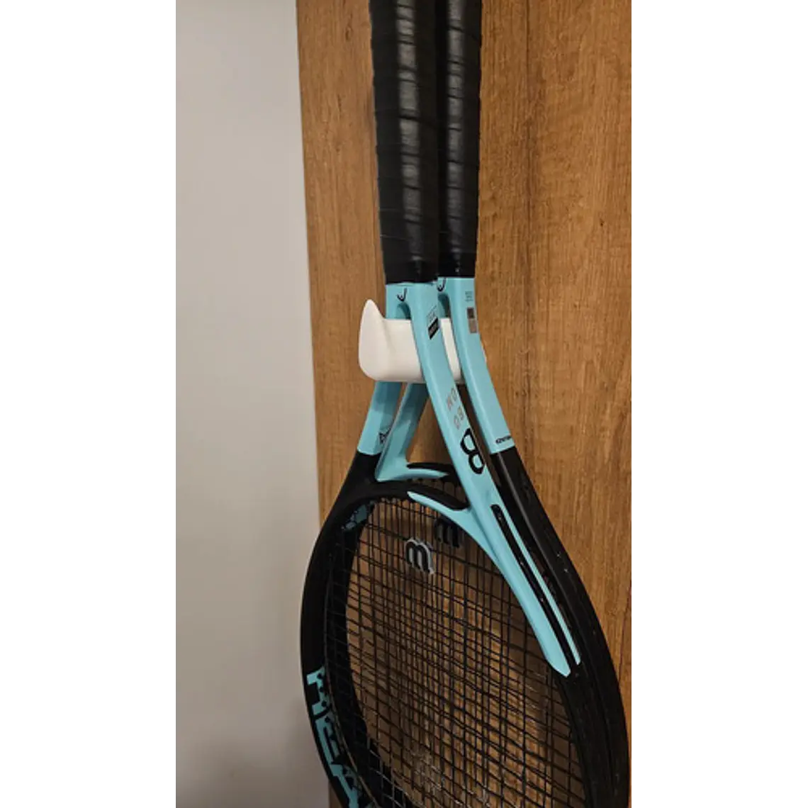 Soporte 2 Raqueta Tenis Pared Tenis 5