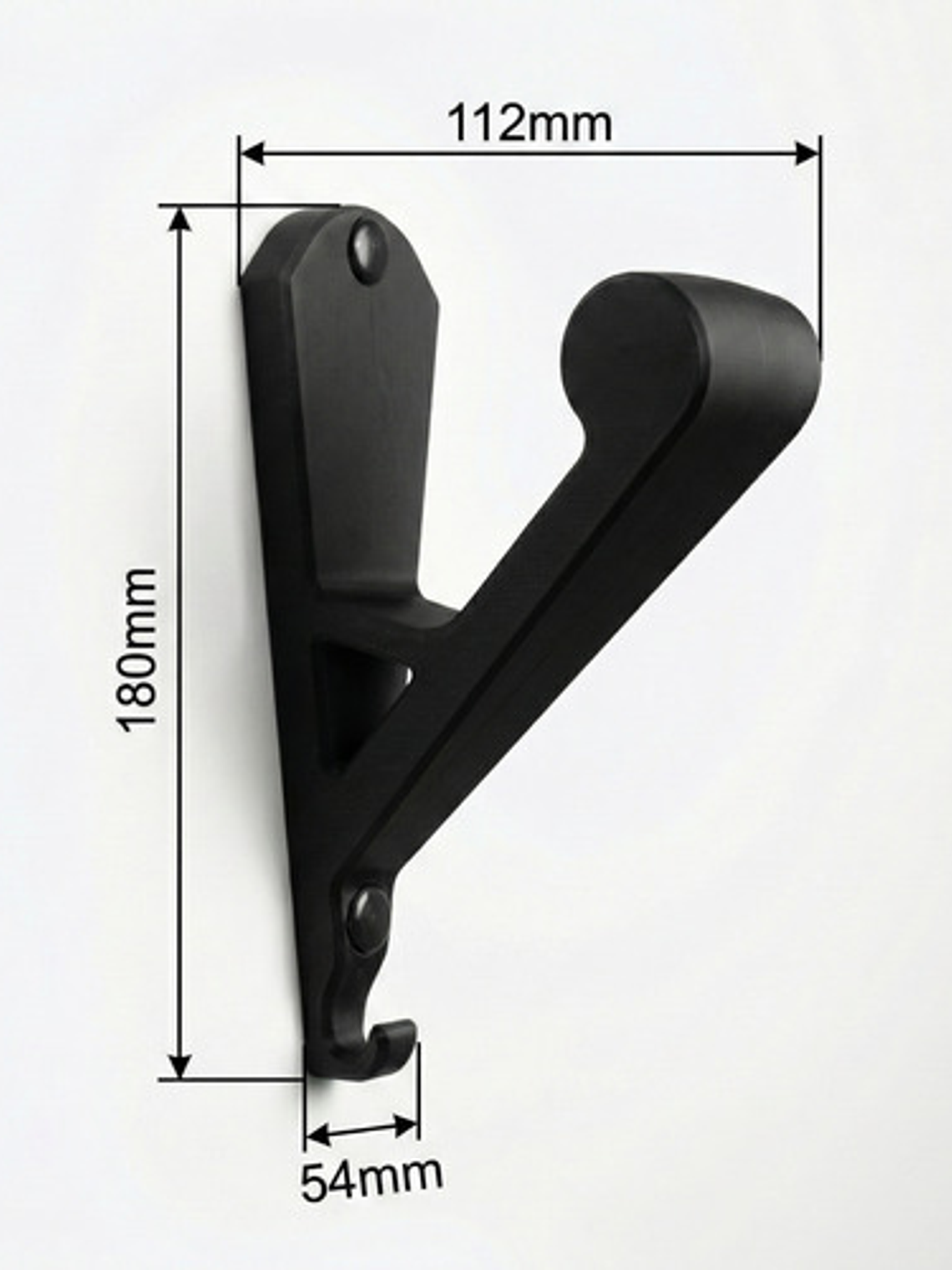 Soporte Pared Para Casco De Moto Y Llaves 2