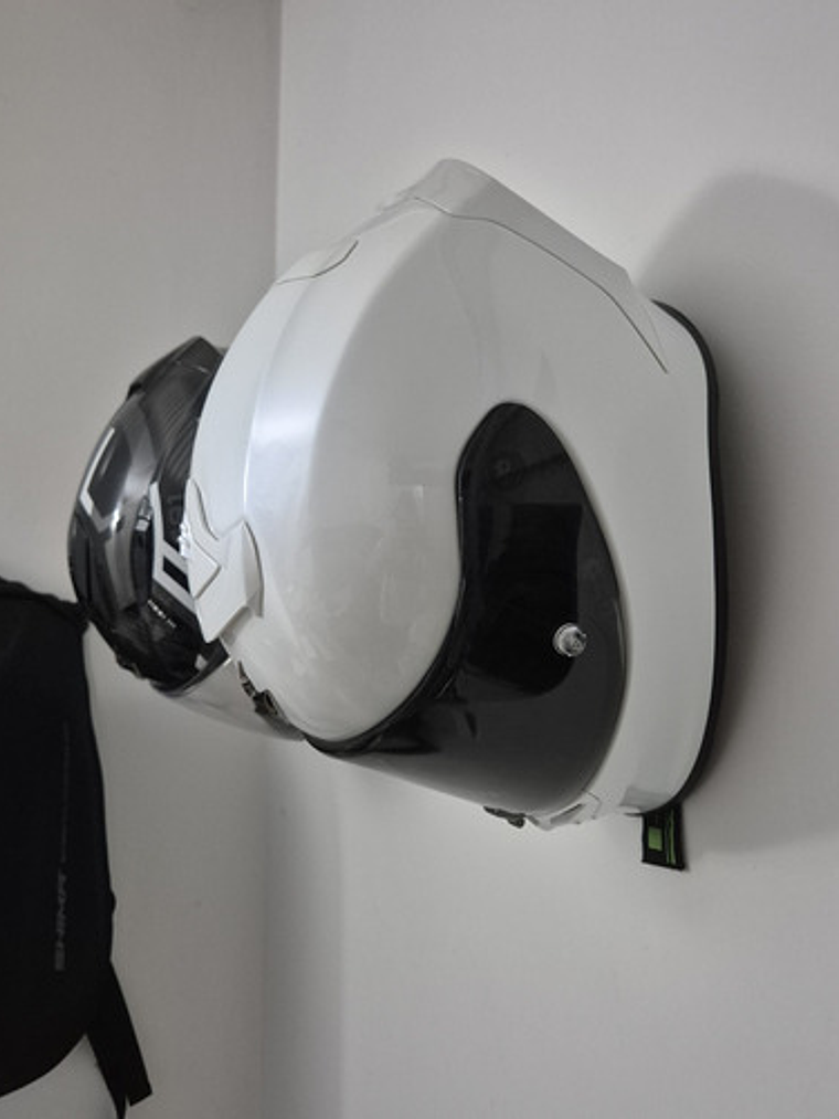 Soporte Pared Para Casco De Moto Y Llaves 5