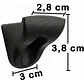 Soporte Jockey - Gorro Para Muro - Pared - Miniatura 2