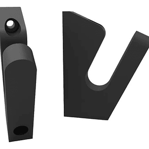 Kit Soporte Muro - Pared Longboard - Skate - Patineta