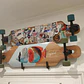 Kit Soporte Muro - Pared Longboard - Skate - Patineta - Miniatura 4