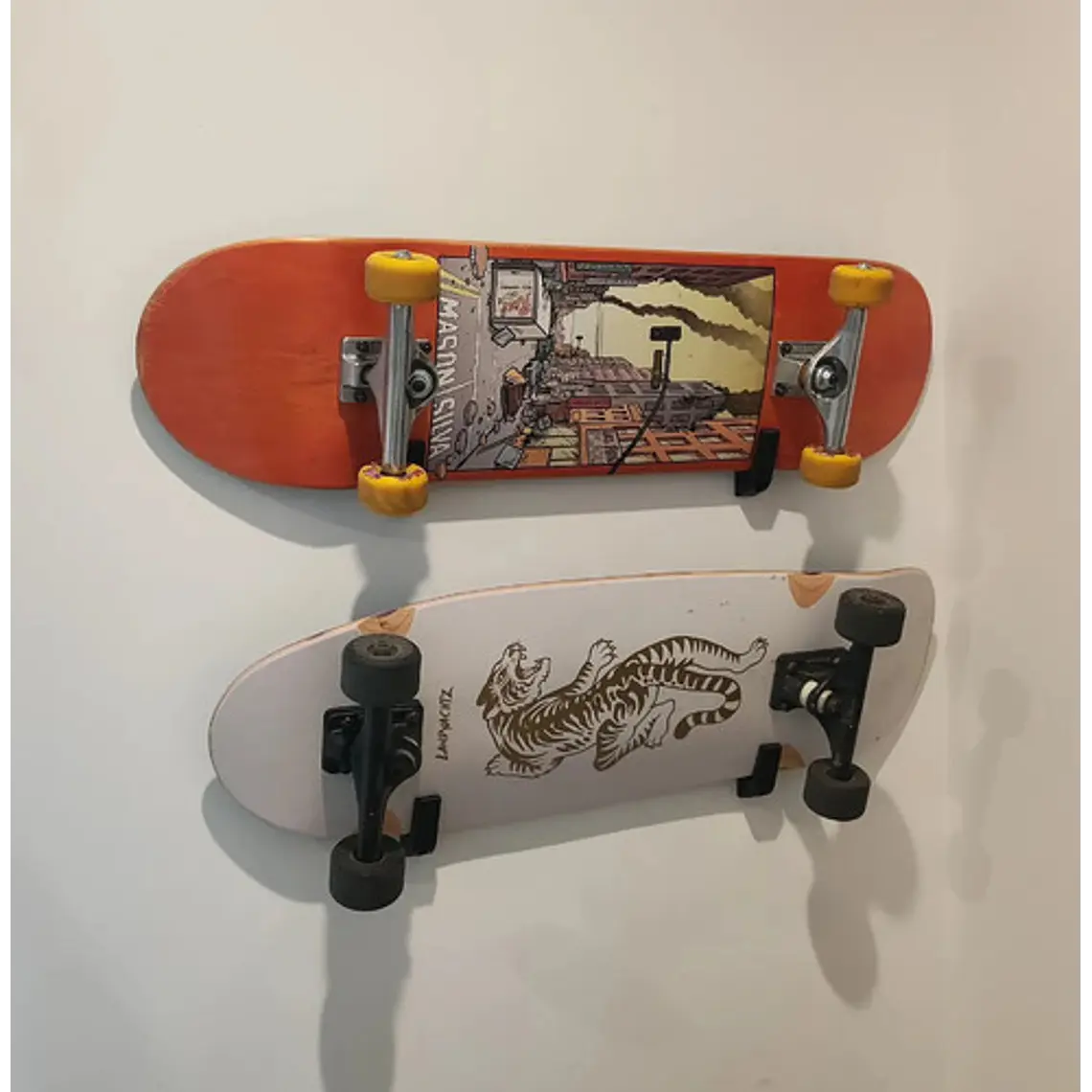 Kit Soporte Muro - Pared Longboard - Skate - Patineta 5