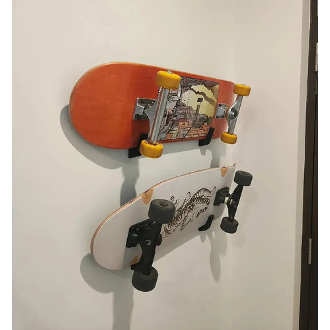 Kit Soporte Muro - Pared Longboard - Skate - Patineta 6