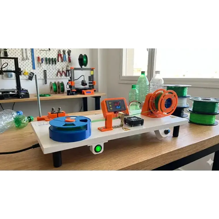 Pet-tronic Extrusora De Botellas Pet 3d + Sunlu Fc-01 4