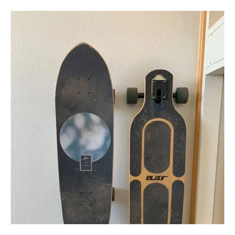 Soporte De Pared Vertical Skate, Pennyboard O Longboard 3
