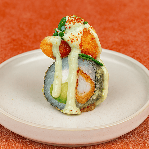 Maki Chiron Tempurizado 🍣✨ 10pz