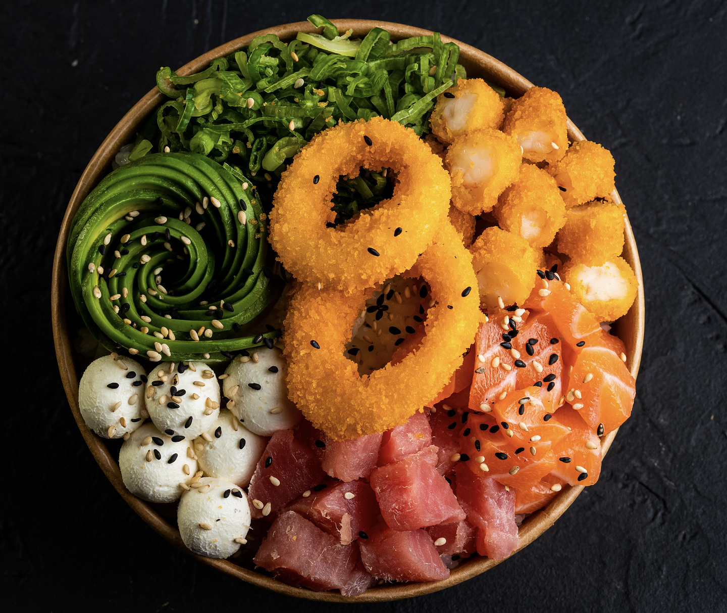 Gohan Mixto 🍣🦐🐟 1