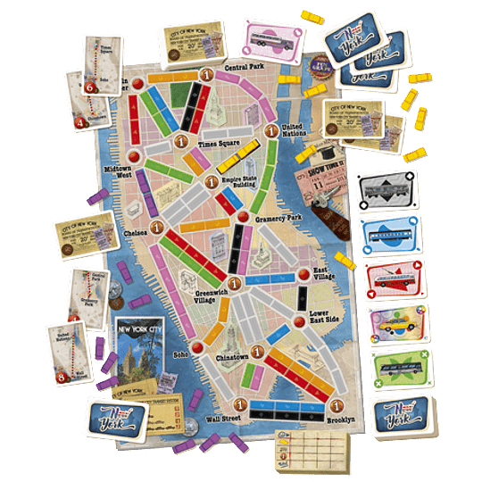 ¡Aventureros al Tren! New York 2