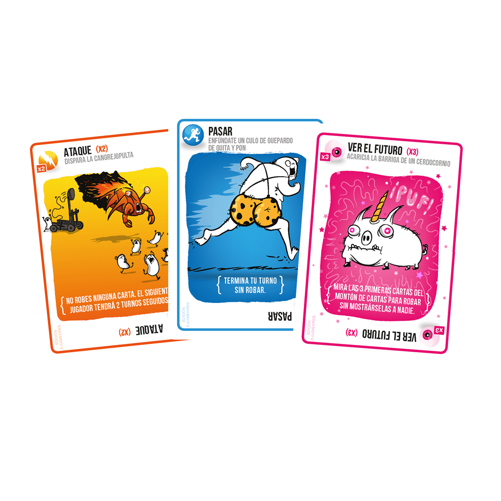 Exploding Kittens - Edición 2 Jugadores 3