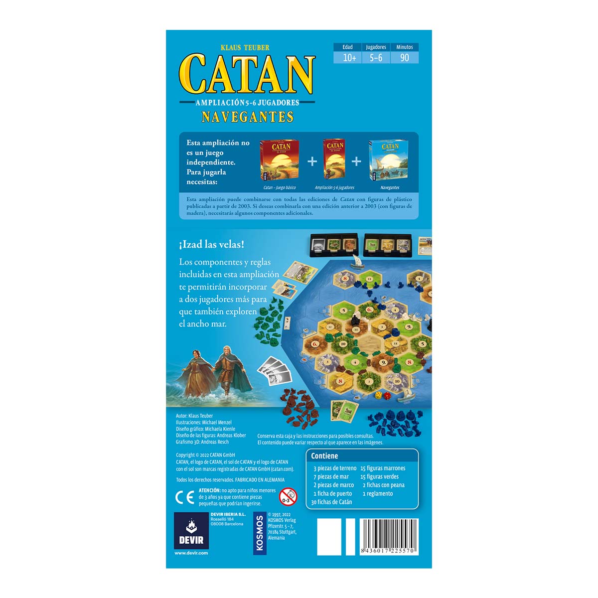 Catan: Navegantes Exp 5-6 Jugadores 2
