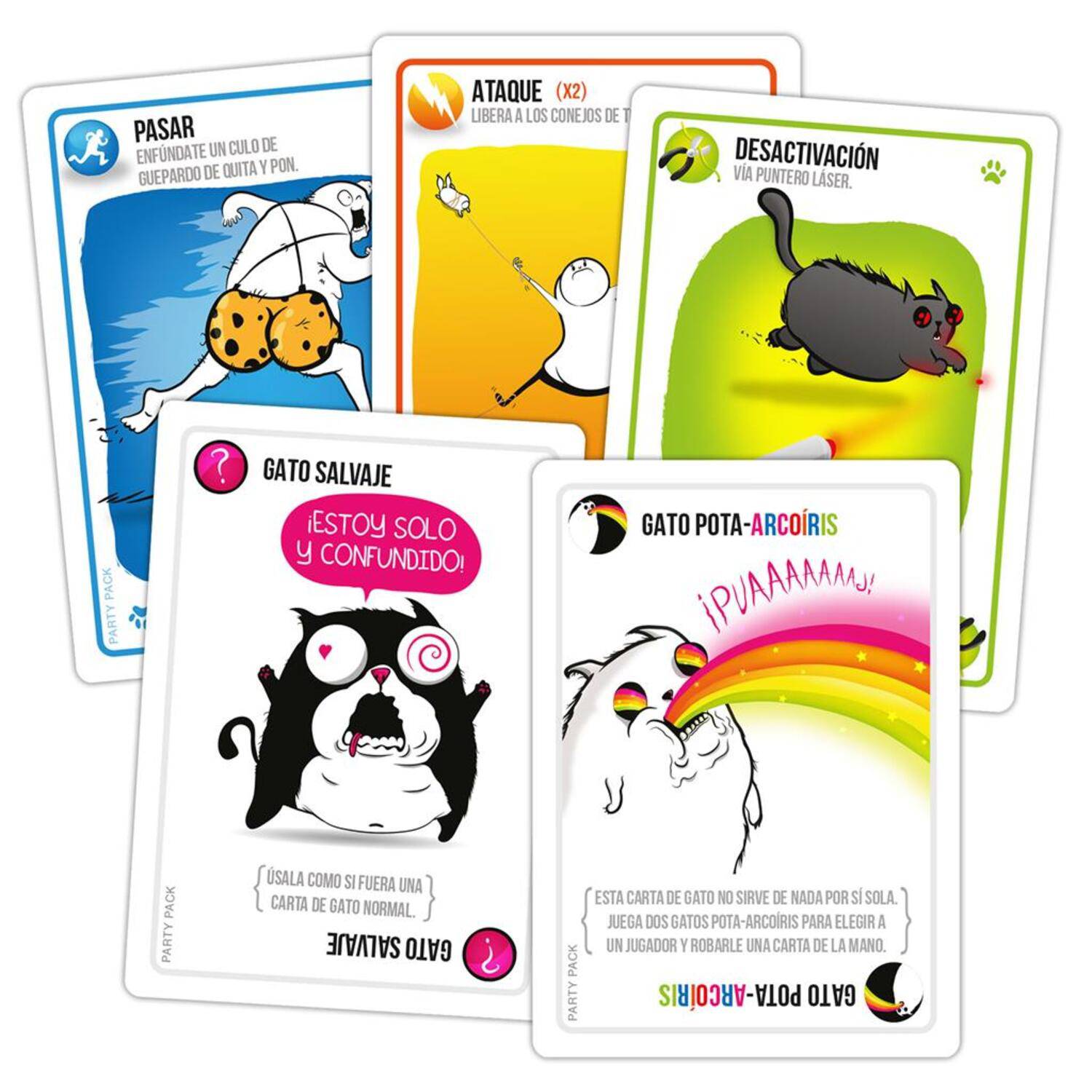 Exploding Kittens Party Pack Español 3