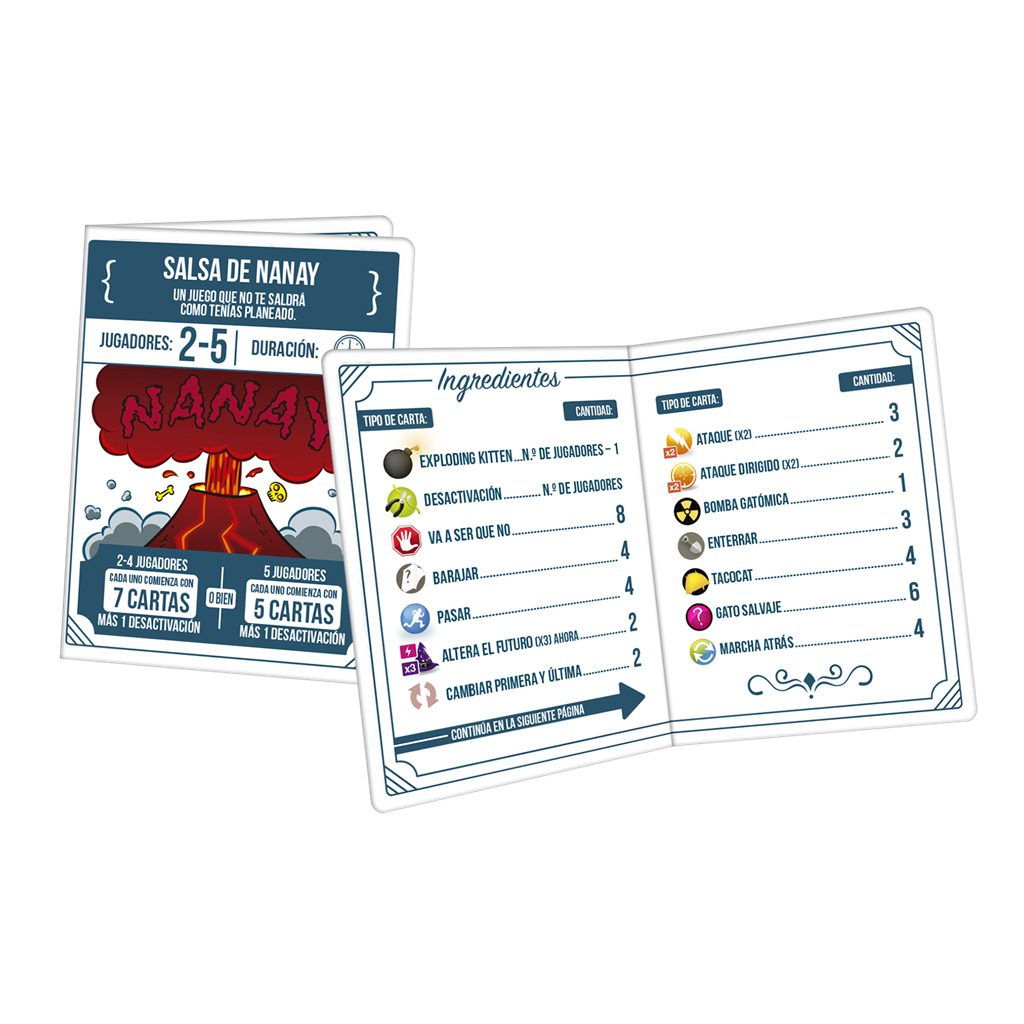Exploding Kittens Recetas del Desastre 2