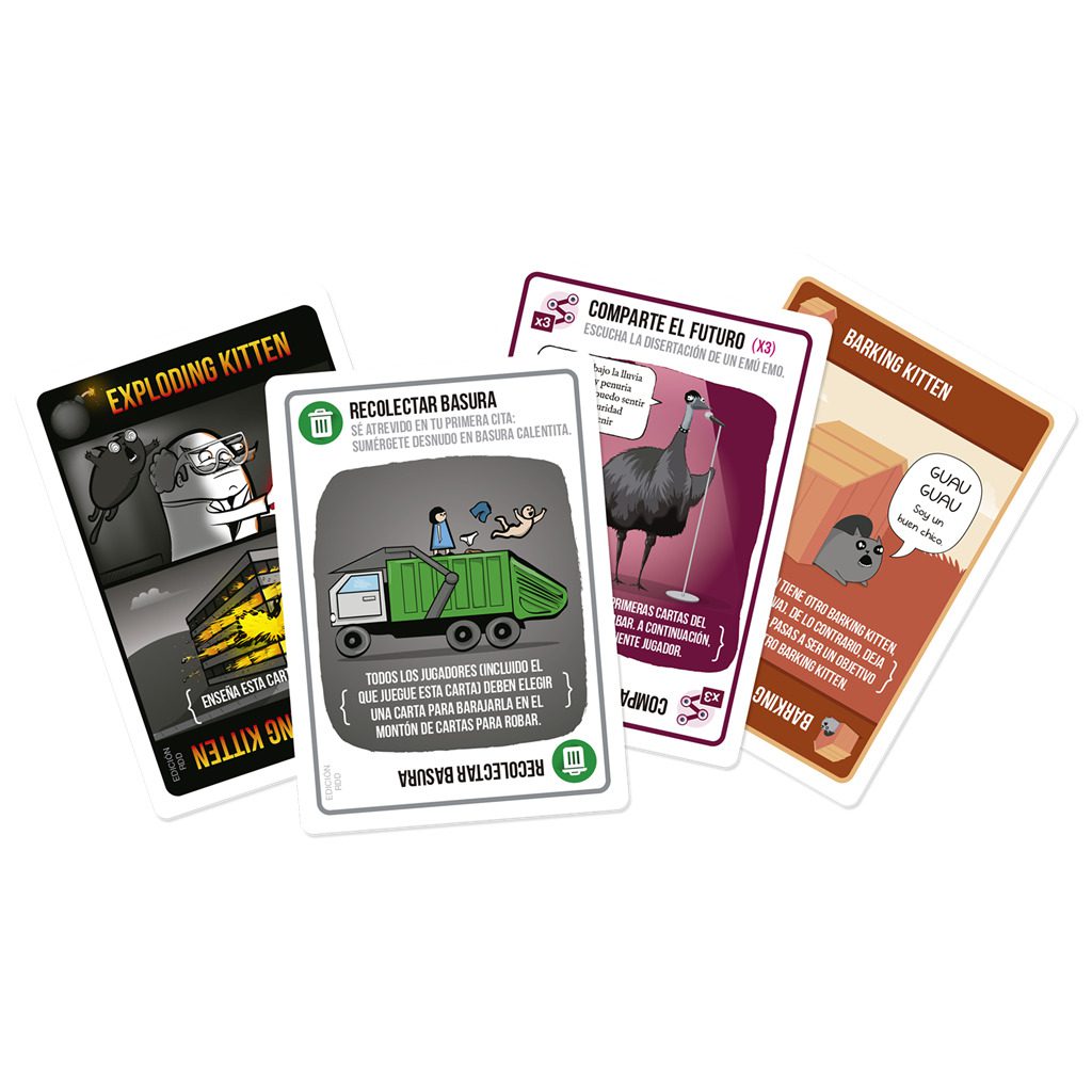 Exploding Kittens Recetas del Desastre 3