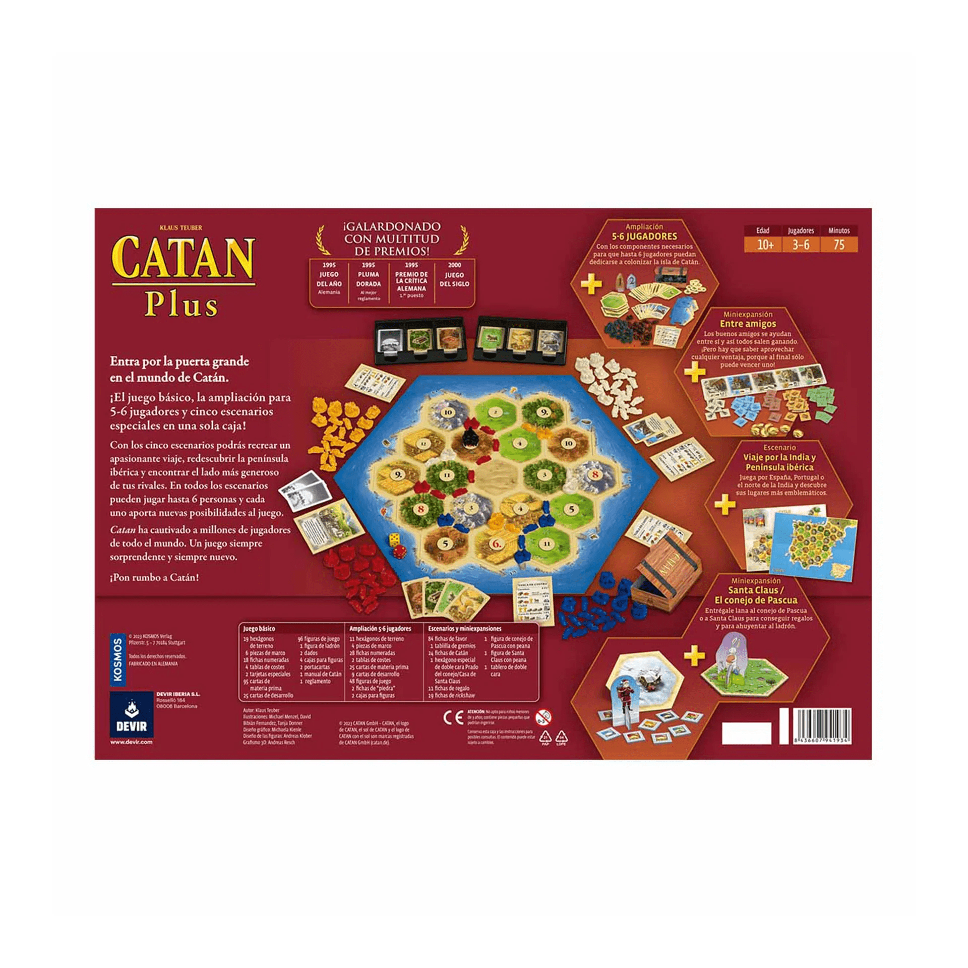 Catan Plus 3