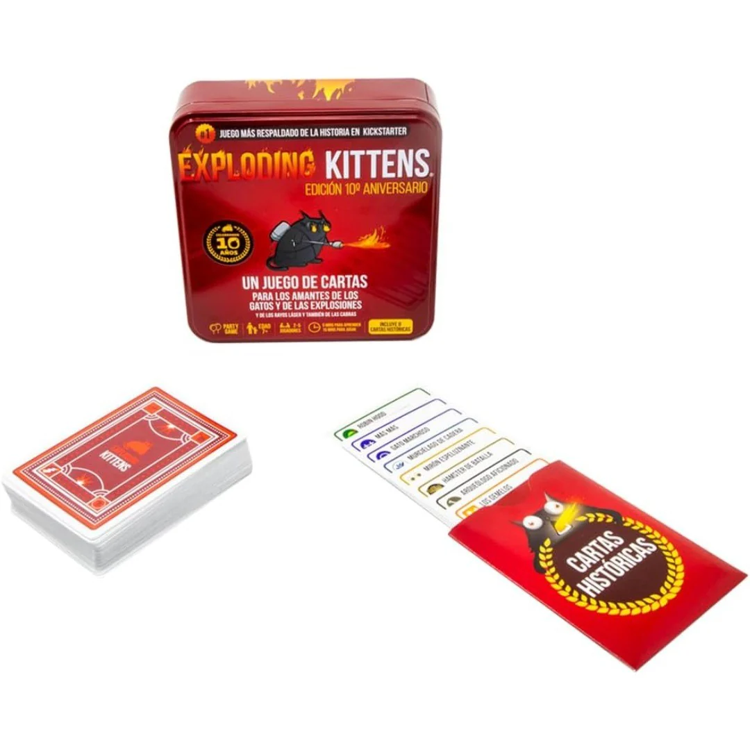 Exploding Kittens Edición 10º Aniversario 2
