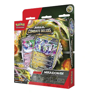 Pokémon — Miraidon Ex Deluxe Battle Deck - Español