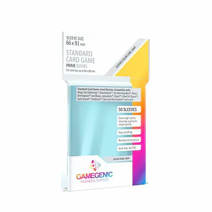 SLEEVE - STANDART CARD GAME - 66X91mm