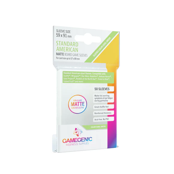 SLEEVE - STANDART AMERICAN - 59 X 91 mm 1