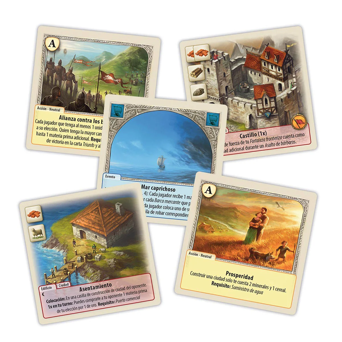Catan: Eras Oscuras Eras Doradas - Expansión para El Duelo 2