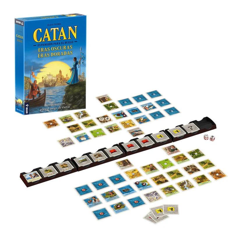 Catan: Eras Oscuras Eras Doradas - Expansión para El Duelo 3