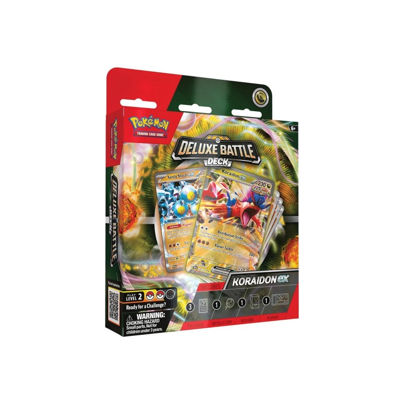 Pokémon — Koraidon Ex Deluxe Battle Deck - Español 1