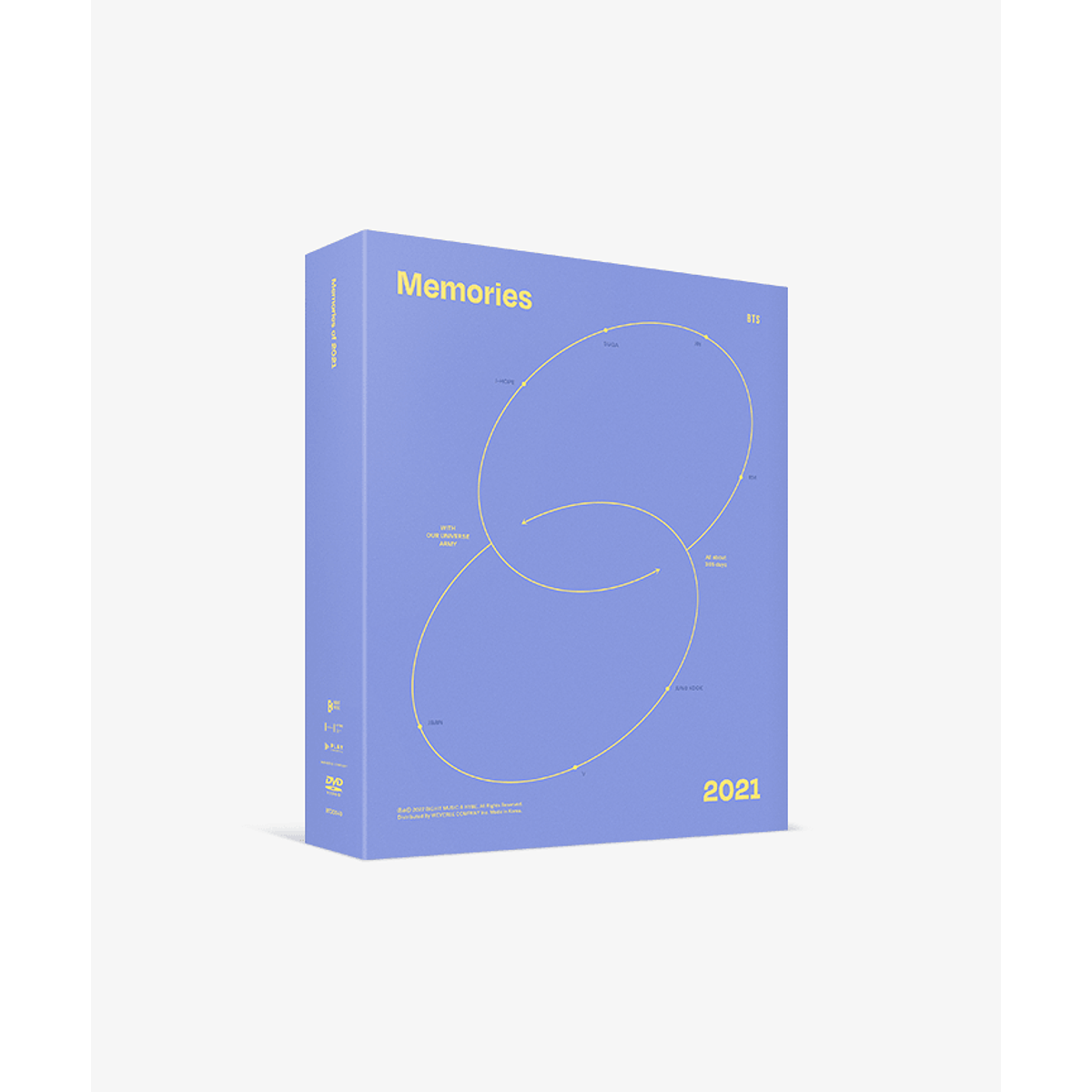 【BTS】DVD CD アルバム BTS - MEMORIES 2021 DVD