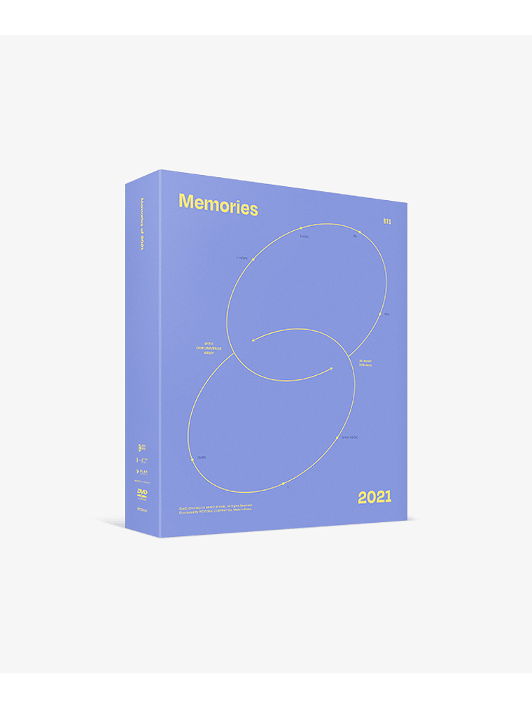 BTS - MEMORIES 2021 DVD  1