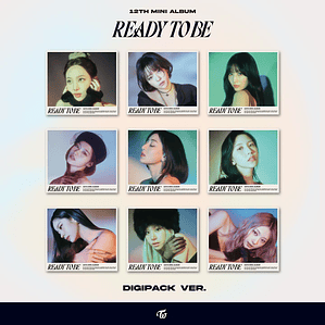 TWICE - READY TO BE ( DIGIPACK )