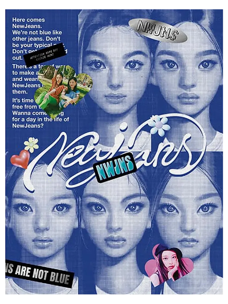 NEW JEANS - BLUEBOOK 1