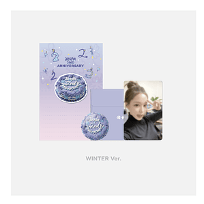 AESPA - [ 2ND ANNIVERSARY GOODS: BIRTHDAY CARD PACKAGE] PHOTOCARD