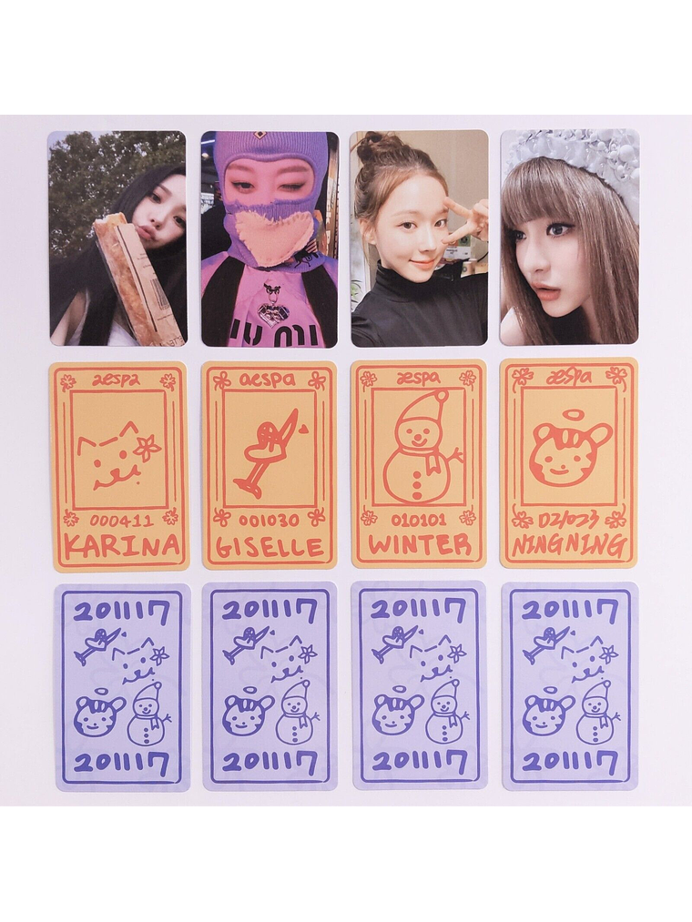 AESPA - [ 2ND ANNIVERSARY GOODS: LUCKY CARD SET] PHOTOCARD 1