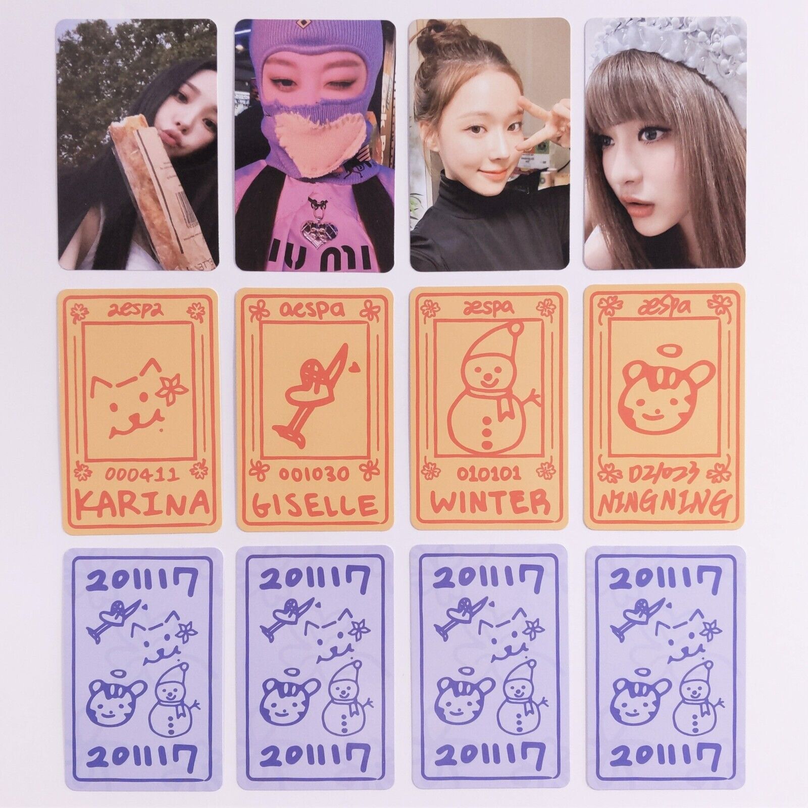AESPA - [ 2ND ANNIVERSARY GOODS: LUCKY CARD SET] PHOTOCARD