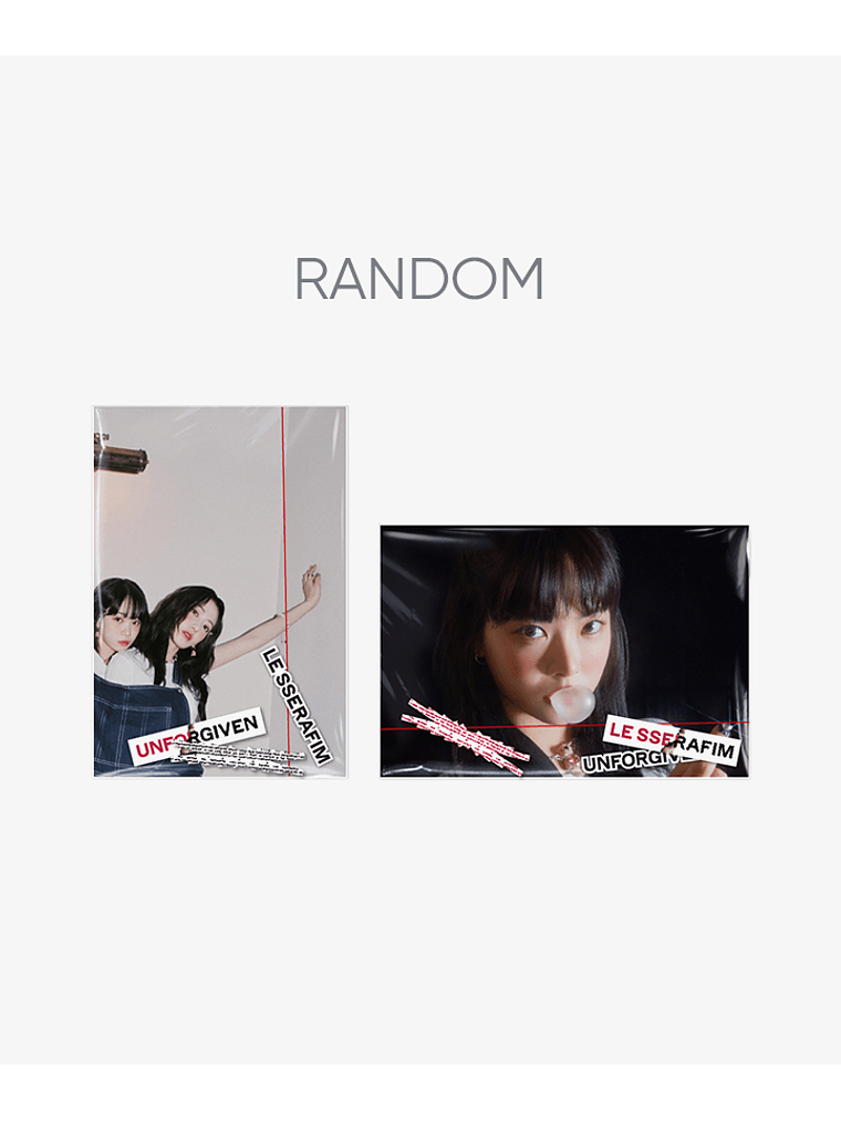 LE SSERAFIM - [UNFORGIVEN:WEVERSE ALBUM] 1