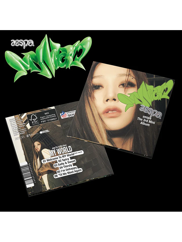 AESPA - MY WORLD (Poster Ver.)  2