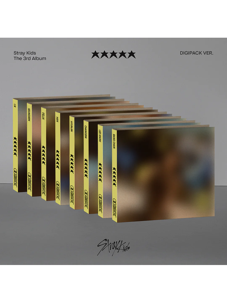 STRAY KIDS - DIGIPACK JYP POB [5 STAR] ★★★★★ 1